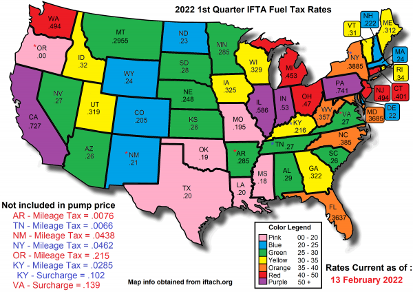 How Much Does Ifta Cost Quarterly  